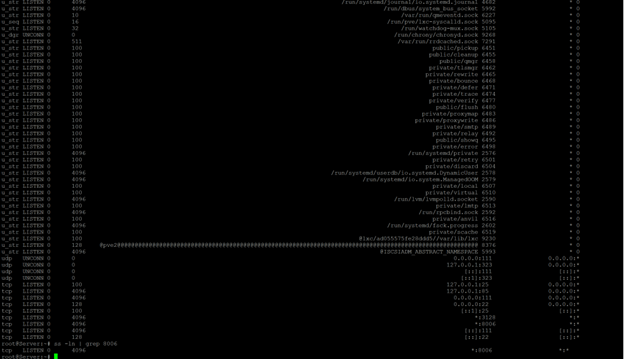 Troubleshooting commands